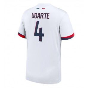 Paris Saint-Germain Manuel Ugarte #4 Gostujuci Dres 2024-25 Kratak Rukavima